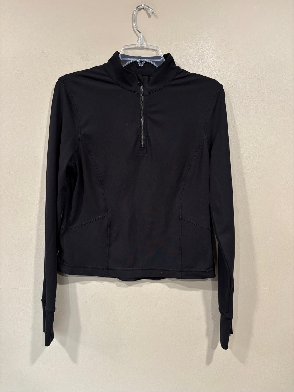 Avia Women's Black Quarter-Zip Pullover Size M